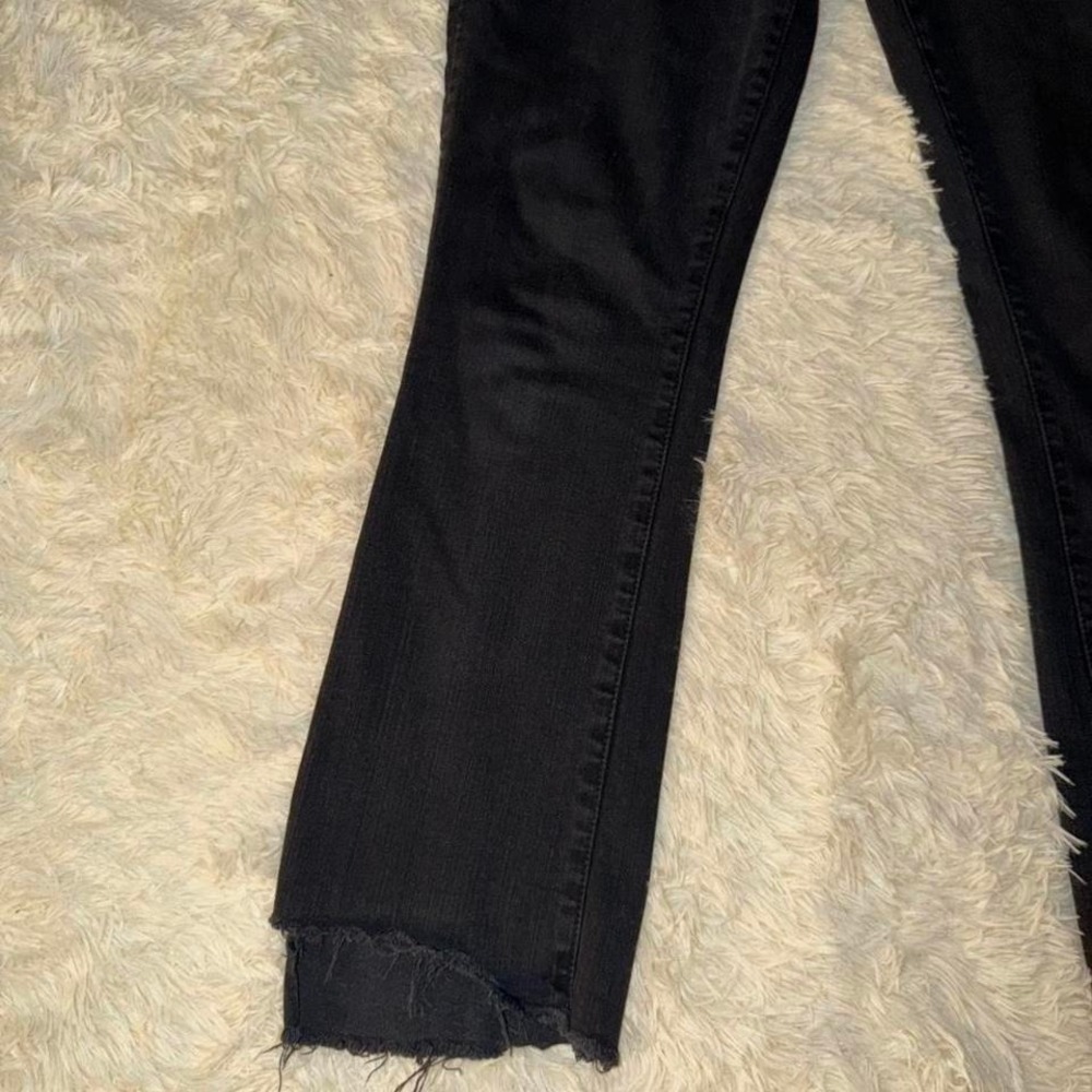 Mother The Insider Crop Step Fray Jeans Size 26 Retails $248! Inseam 26 inseam - Picture 2 of 7